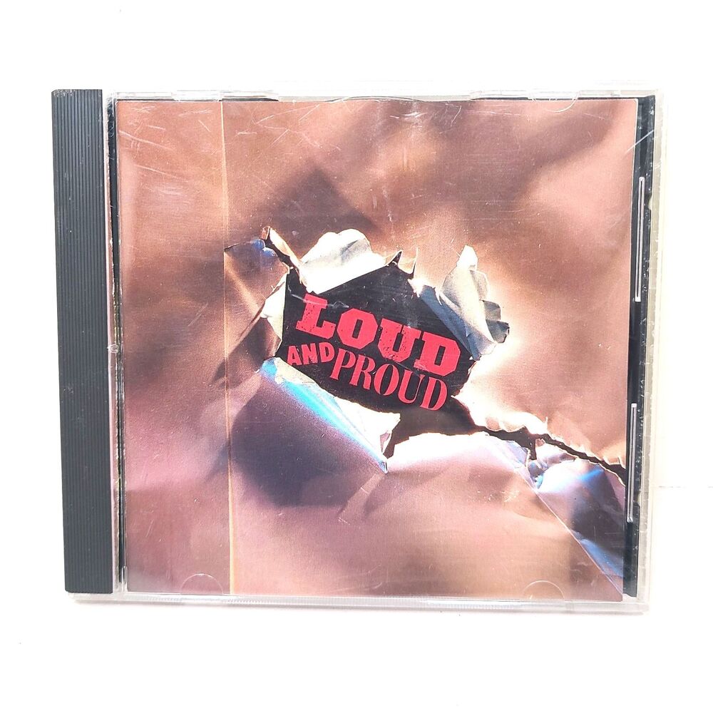 Loud And Proud Various Artists  1991 Hard Rock Heavy Metal Used CD Disc